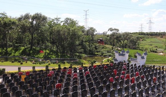 撫順公墓實(shí)景