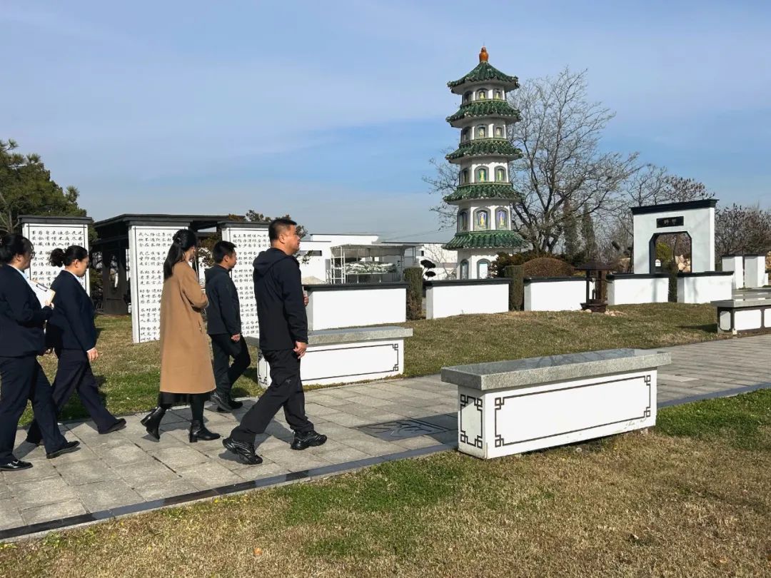 遼寧福山公墓接待沈陽龍生墓園團隊來訪，共話行業(yè)發(fā)展