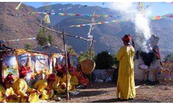 普米族獨特的喪葬習俗