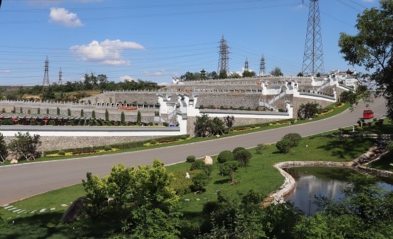 撫順墓園實(shí)景