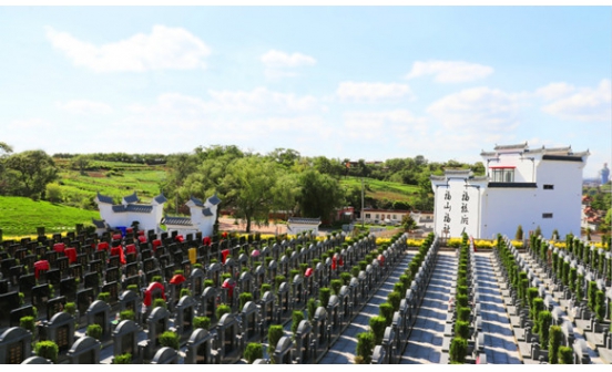 撫順墓地實(shí)景圖