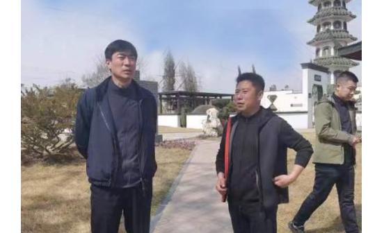 望花區(qū)副區(qū)長(zhǎng)、公安局局長(zhǎng)劉玉德蒞臨遼寧福山公墓進(jìn)行安全工作檢查